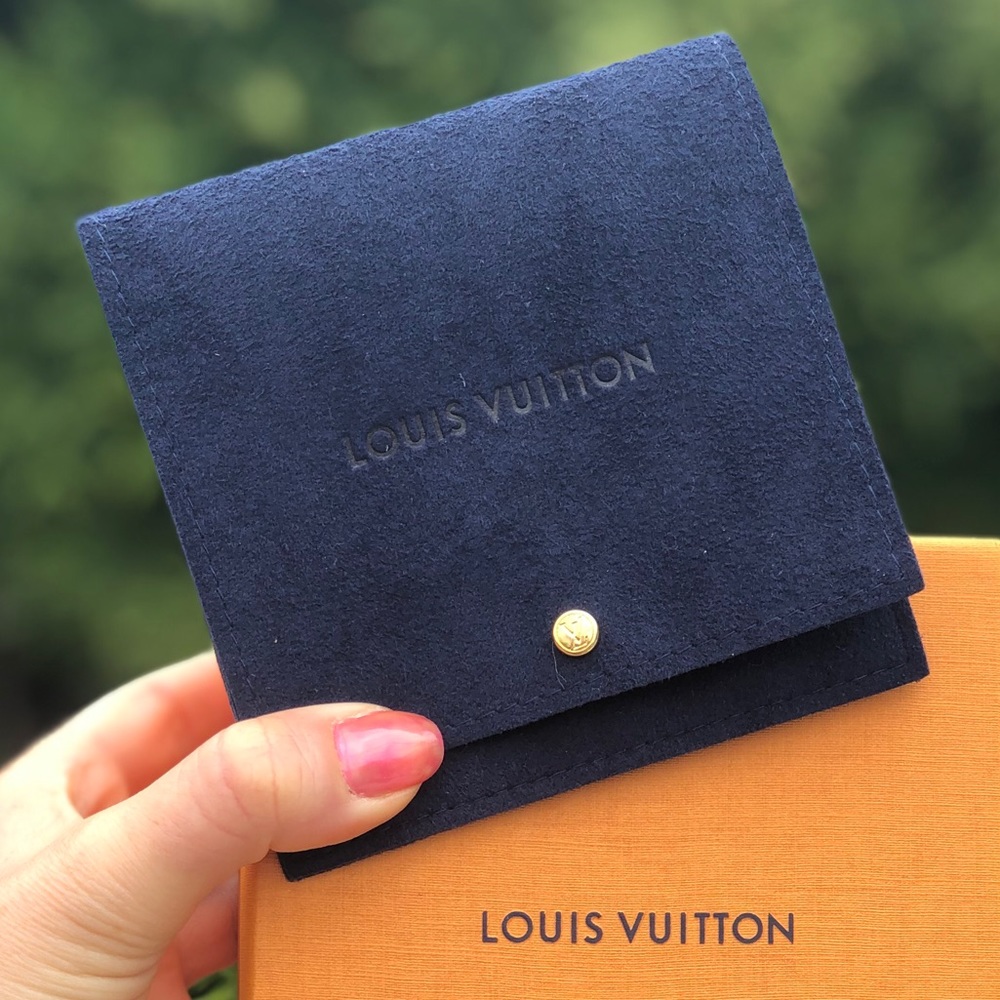 Louis Vuitton jewelry dust bag